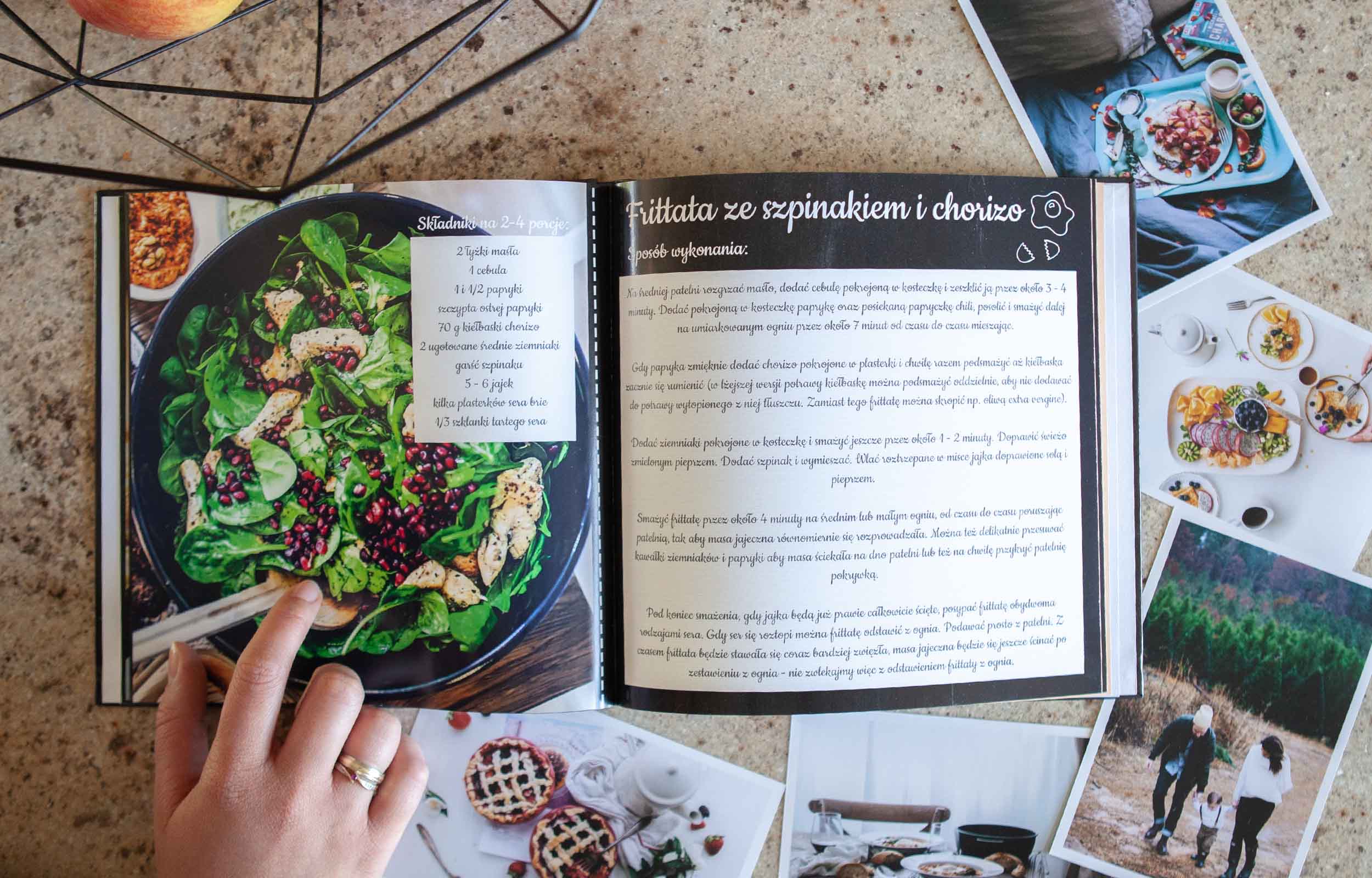 gdzie zaprojektować własną książkę kucharską