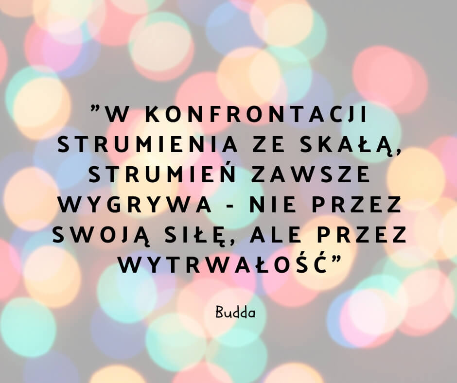 motywacyjne hasło budda