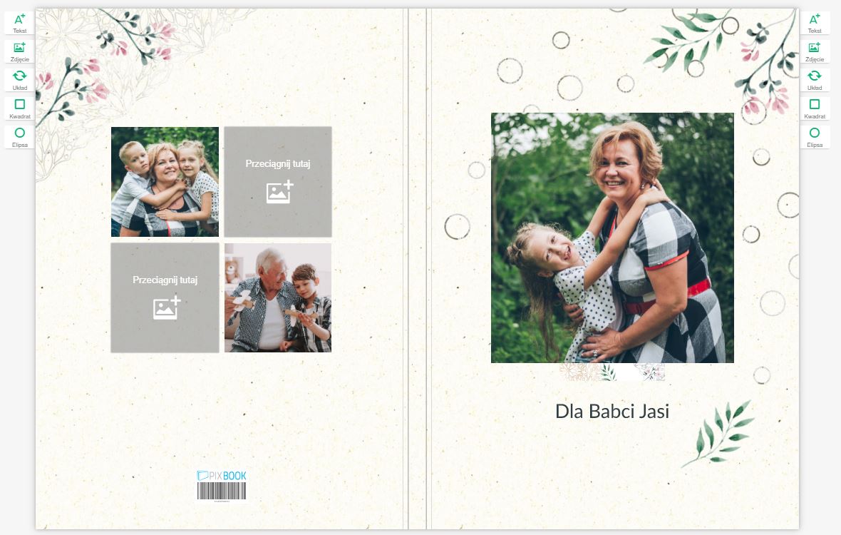 fotoksiążka prezent dla dziadków
