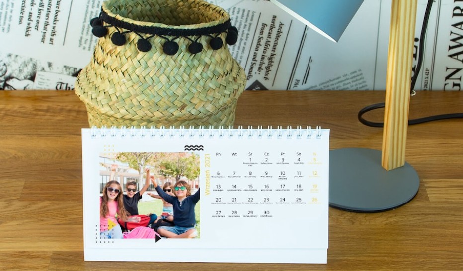 Jak zaprojektować kalendarz rodzinny ze zdjęciem?